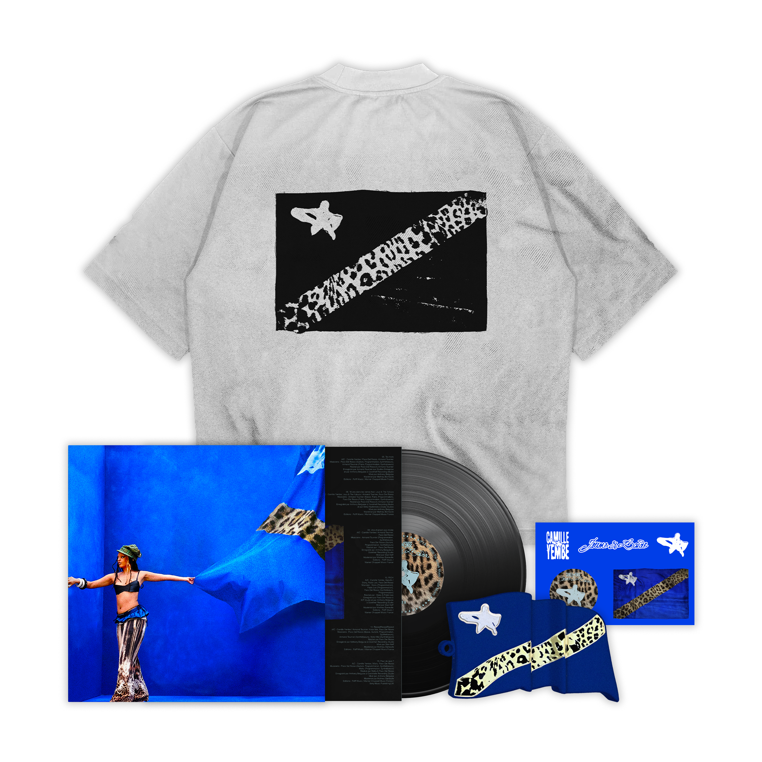 Vinyle + T-shirt + Clé USB “Jeune&Laide“