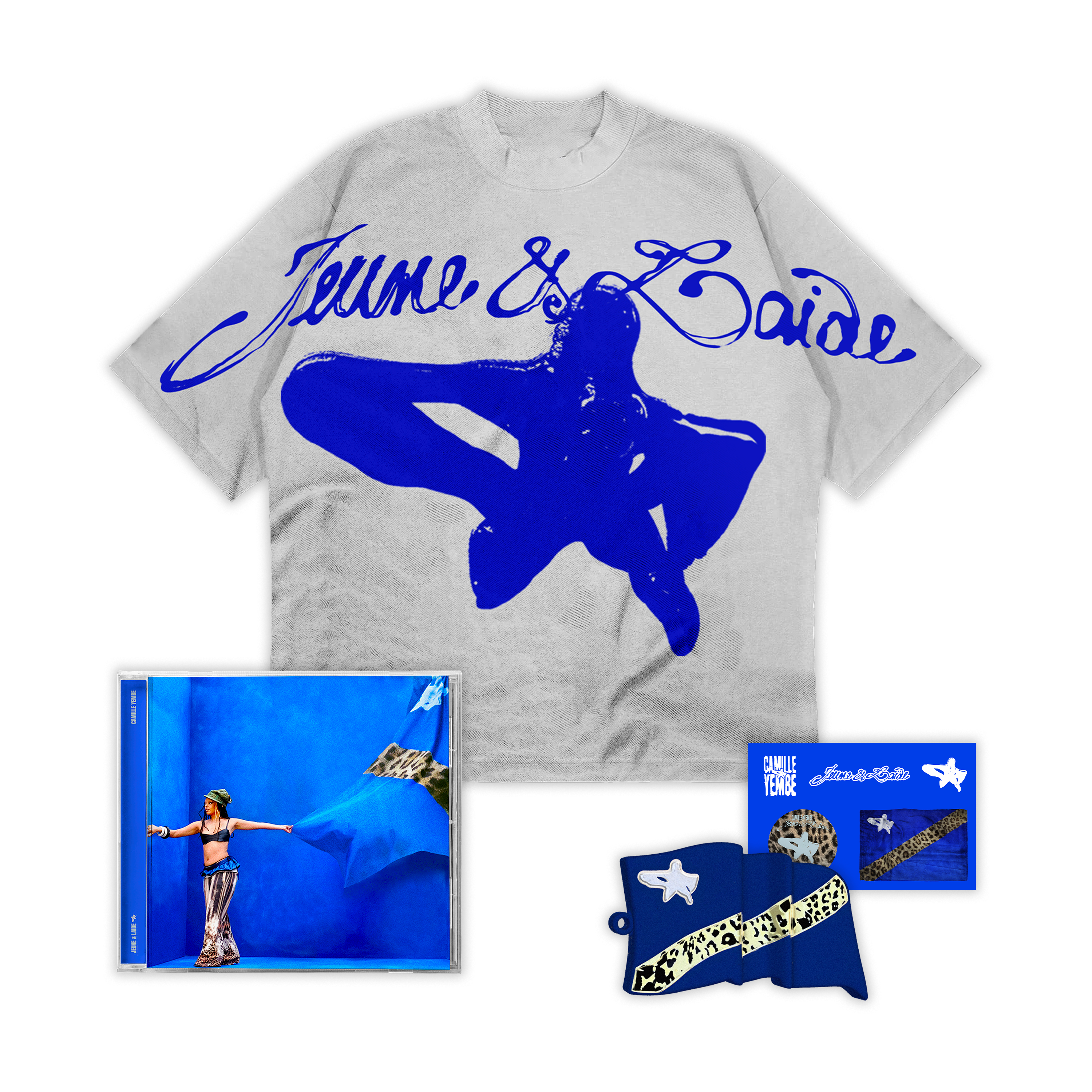 CD + T-shirt + Clé USB “Jeune&Laide“