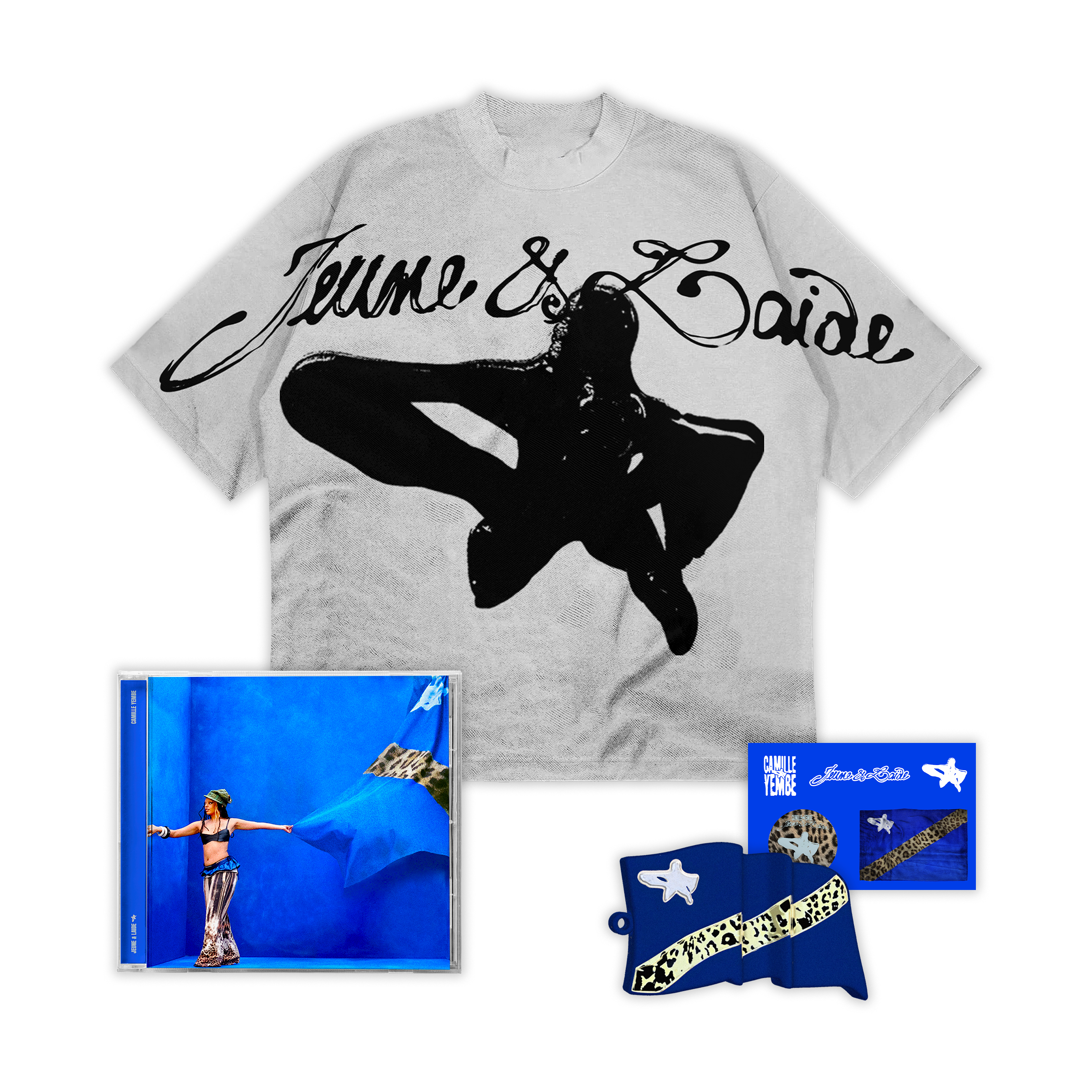CD + T-shirt + Clé USB “Jeune&Laide“