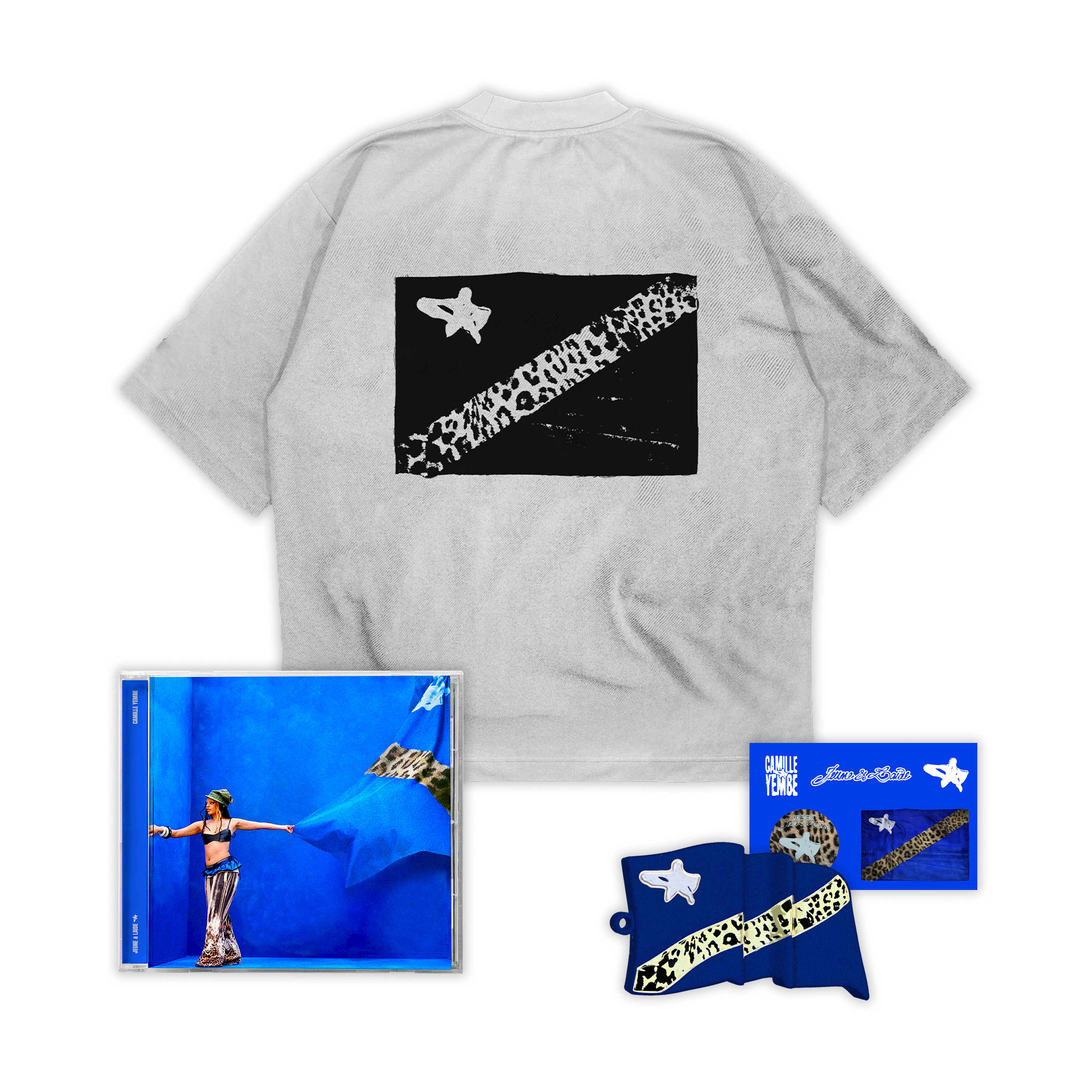 CD + T-shirt + Clé USB “Jeune&Laide“