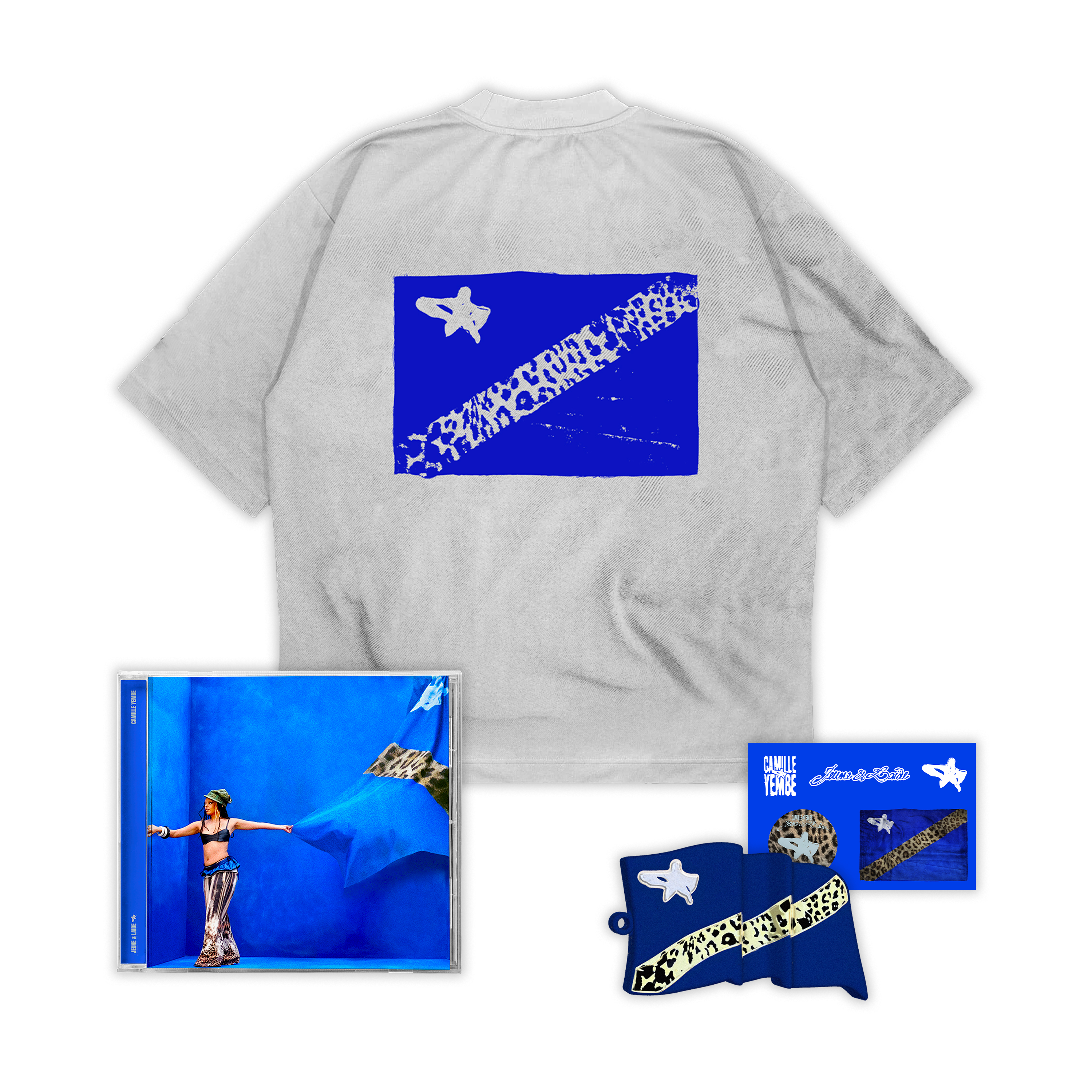 CD + T-shirt + Clé USB “Jeune&Laide“