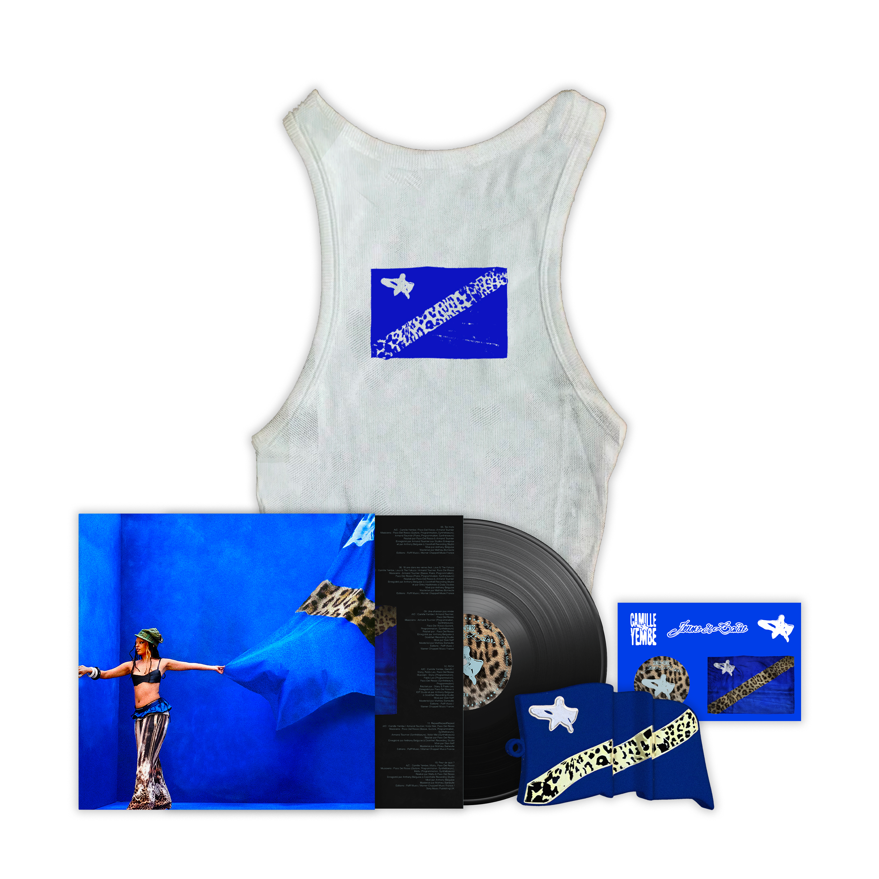 Vinyle + Crop top + Clé USB “Jeune&Laide“