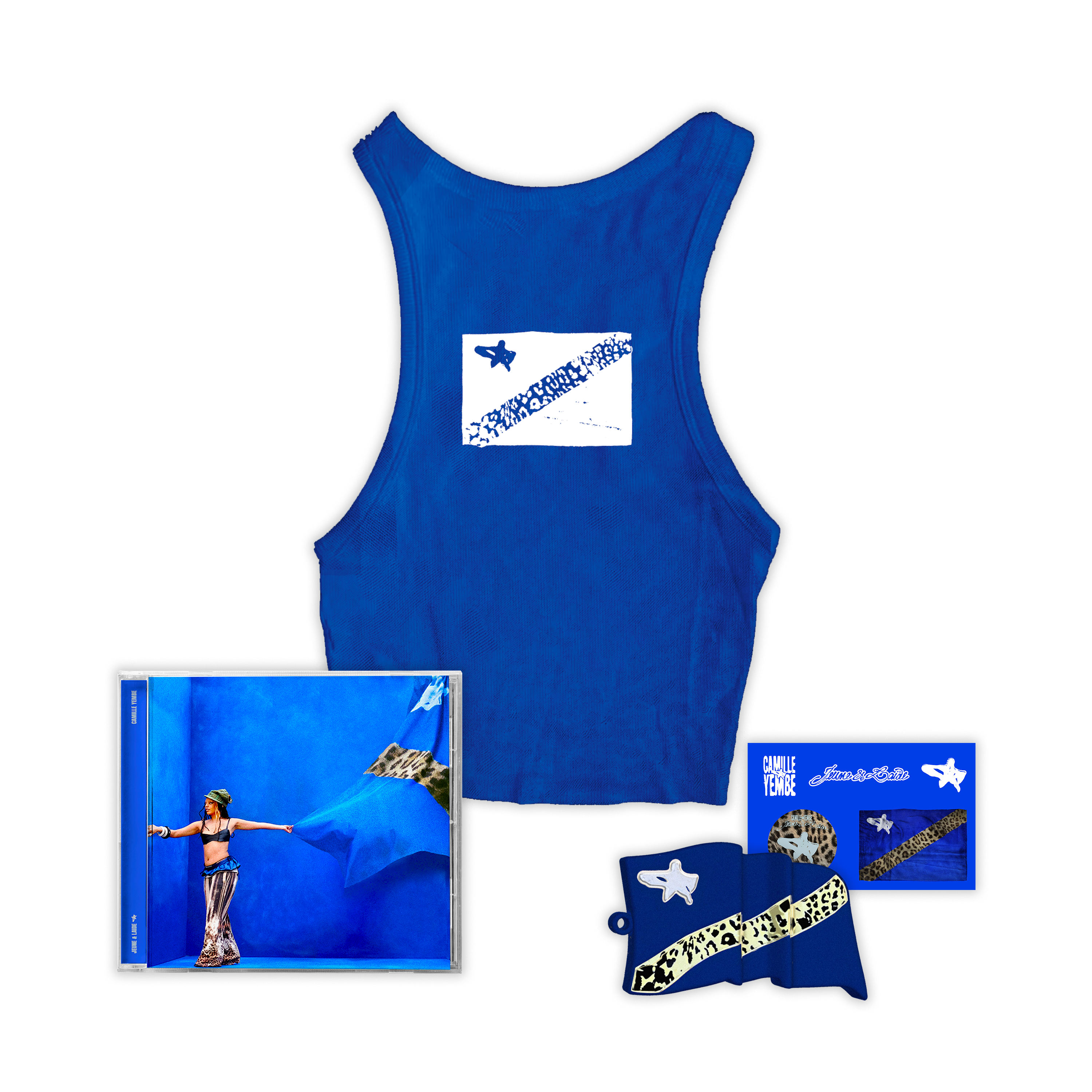 CD + Crop top + Clé USB “Jeune&Laide“