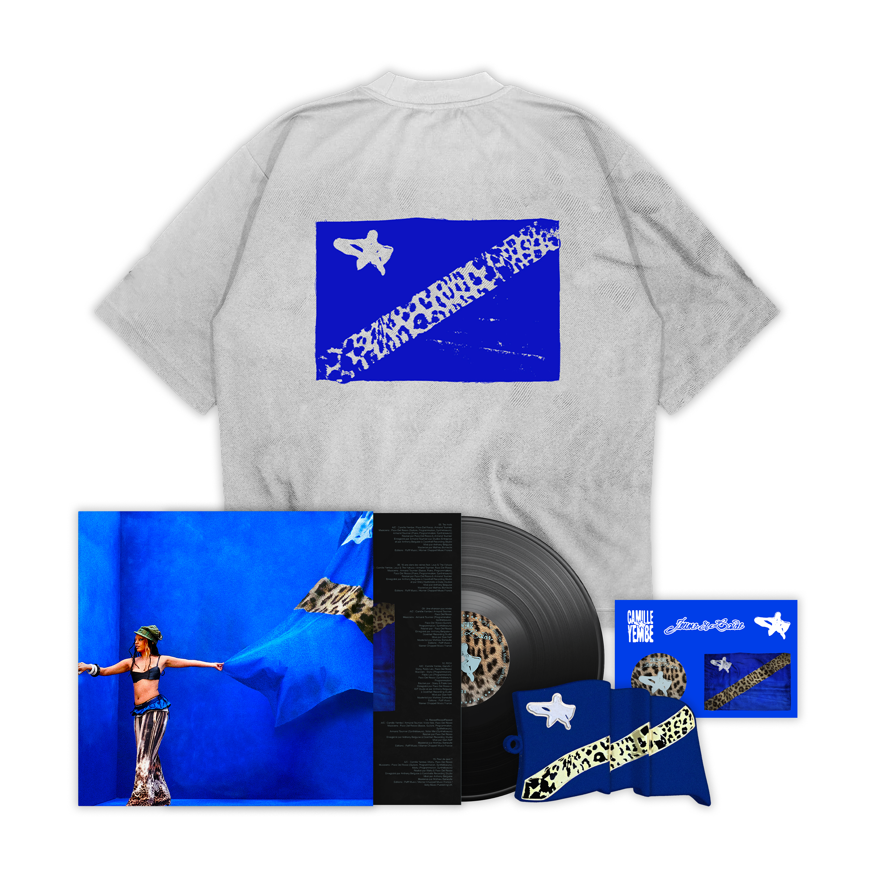 Vinyle + T-shirt + Clé USB “Jeune&Laide“