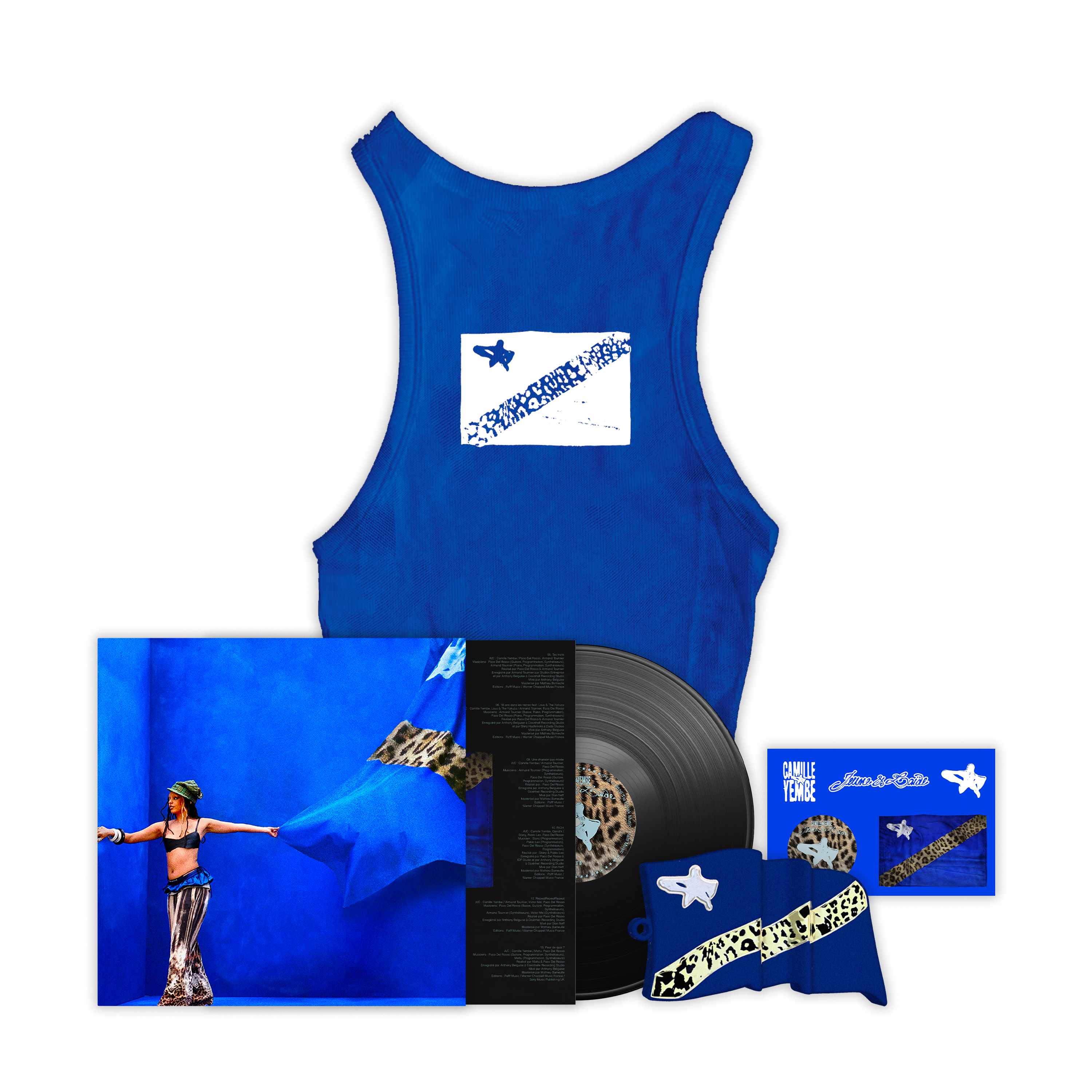 Vinyle + Crop top + Clé USB “Jeune&Laide“