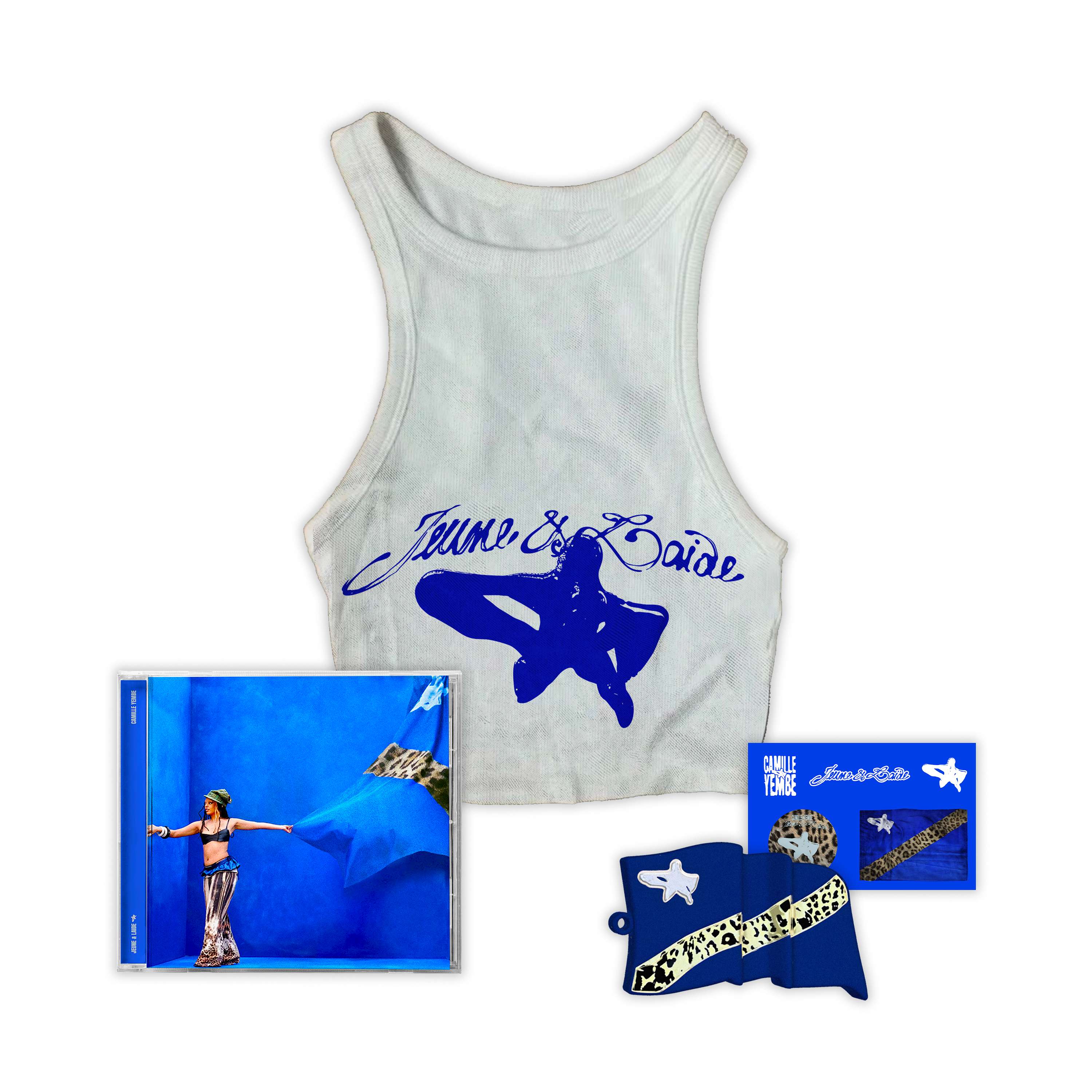 CD + Crop top + Clé USB “Jeune&Laide“