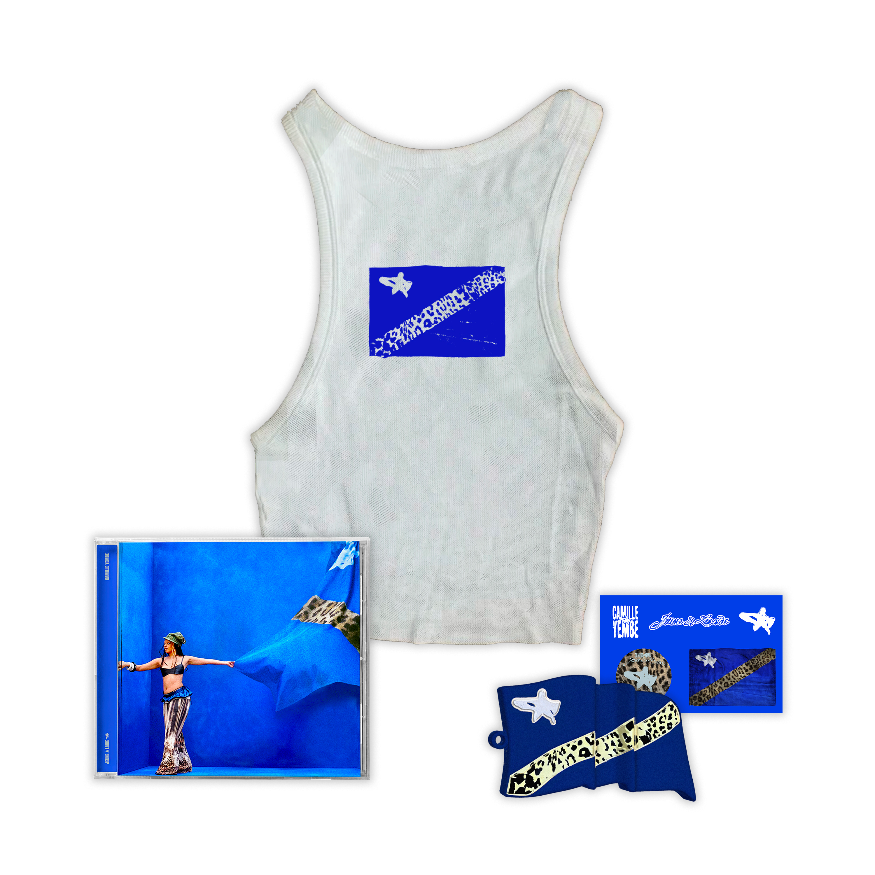 CD + Crop top + Clé USB “Jeune&Laide“